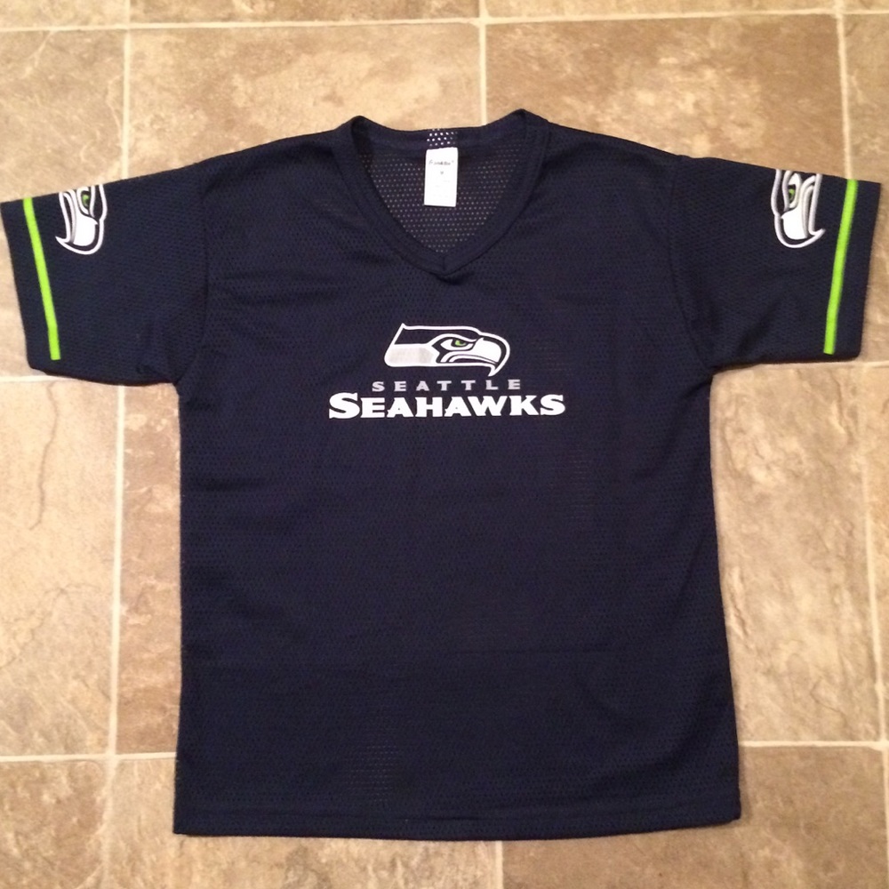 Seattle Seahawks mesh jersey boys Medium